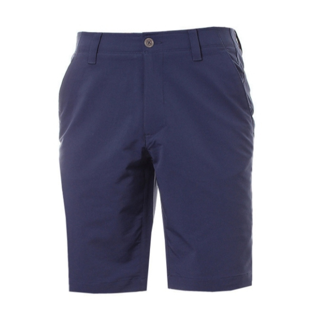 Under Armour Match Play Blue Tapered Golf Shorts